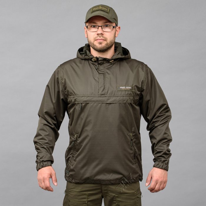 Анорак "SUMMER DEFENCE" DARK OLIVE (Плащівка + Сітка) - Зображення 1