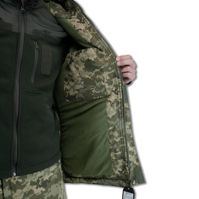Зимовий костюм Water Repellent MILITEX Gen 6 Піксель (бушлат+штани) - Зображення 5