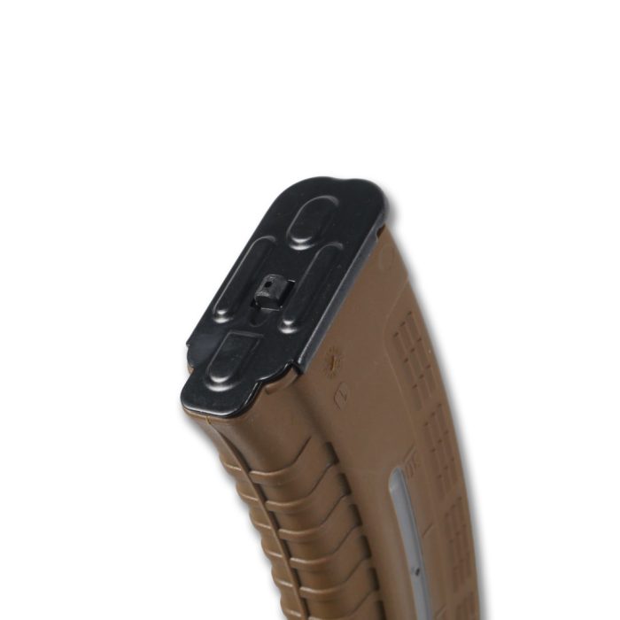 Магазин 7.62х39 з вікном для контролю кількості заряду патронів коричневий - Зображення 3