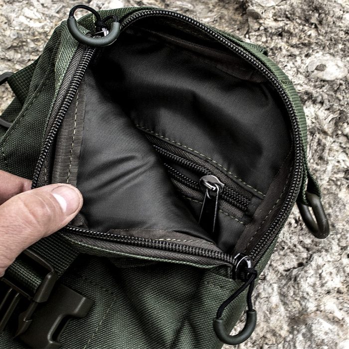 Тактична міська сумка "VENDETTA" OLIVE (Cordura) - Зображення 5