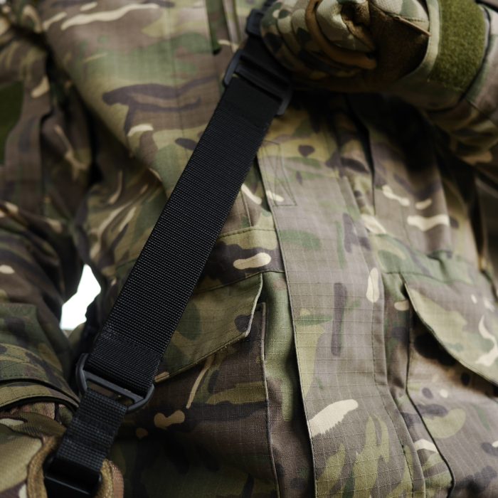 Ремінь 2-точковий Kiborg для АК,РПК Чорний мультикам - Зображення 9