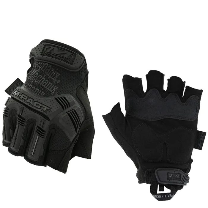 Рукавиці Mechanix M-Pact Fingerless чорні - Зображення 1