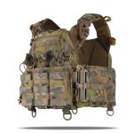 Плитоноска Kiborg GU Gen.2 + з'ємна панель для трьох магазинів Мультикам