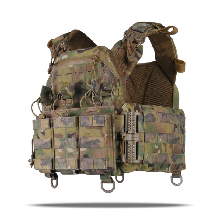 Плитоноска Kiborg GU Gen.2 + з'ємна панель для трьох магазинів Мультикам - Зображення 1