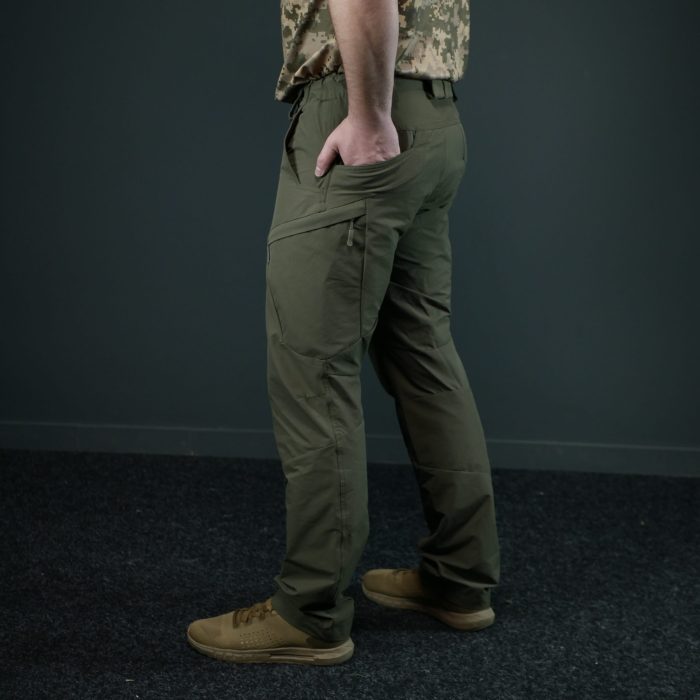Тактичні літні штани GECON BR | Nylon-Stretch | Колір олива - Зображення 7