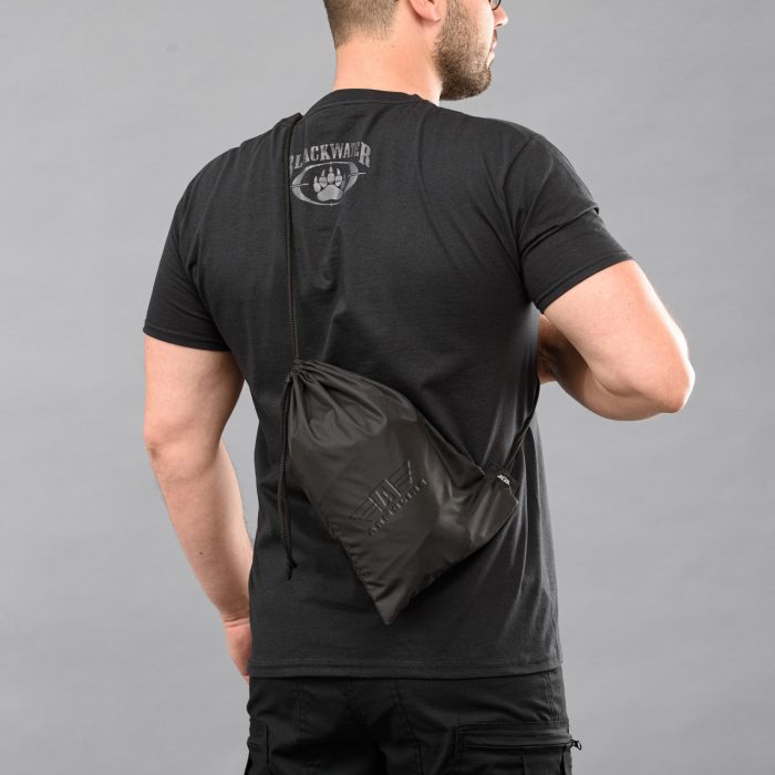 Анорак "SUMMER DEFENCE" BLACK (Плащівка + Сітка) - Зображення 10