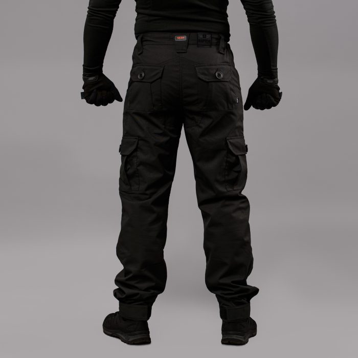 Штани зимові "RAPTOR-3" BLACK (Мембрана + Мікрофліс) - Зображення 3