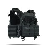 Плитоноска Kiborg GU Gen.2 + з'ємна панель для трьох магазинів Чорний Мультикам - Зображення 3