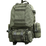 Тактичний рюкзак Molle Assault 55л + (3 органайзери) Олива