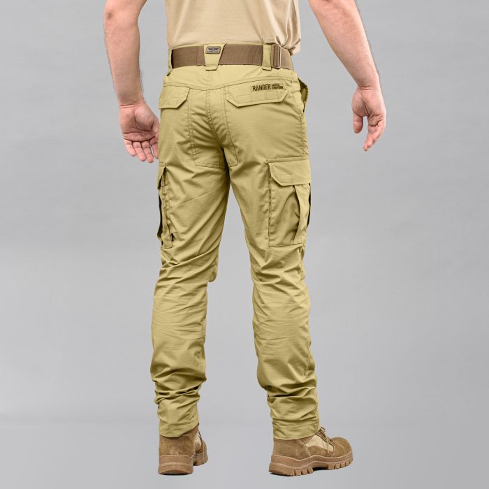 Штани тактичні "RANGER" LIGHT COYOTE з ременем 5см (Rip-Stop) - Зображення 3