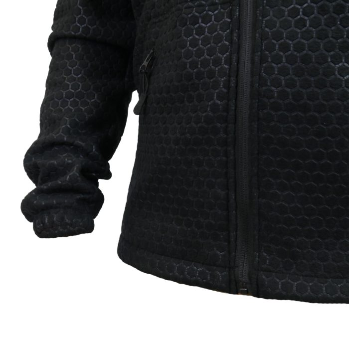 Флісова кофта чорна Militex mod. 4 - Зображення 5