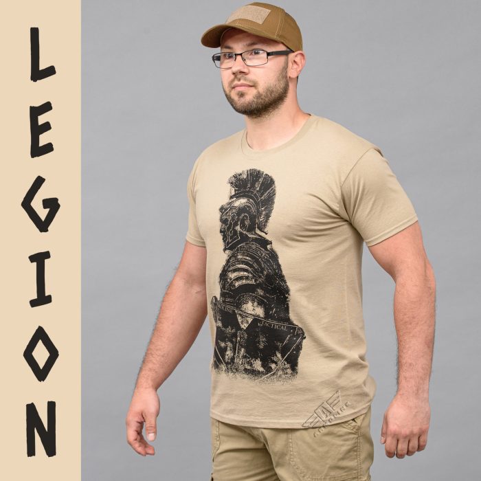 Футболка з принтом "LEGION" KHAKI (Бавовна) - Зображення 2