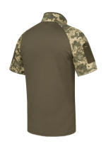Тактична футболка убакс G4 Kiborg з коротким рукавом хакі+піксель - Зображення 2
