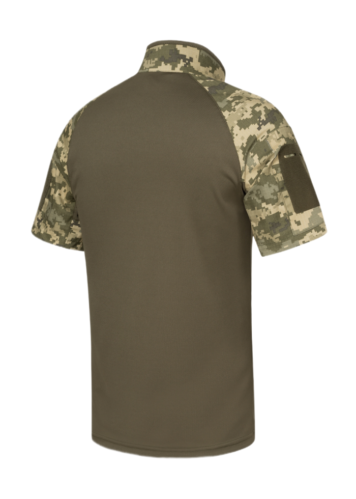 Тактична футболка убакс G4 Kiborg з коротким рукавом хакі+піксель - Зображення 2