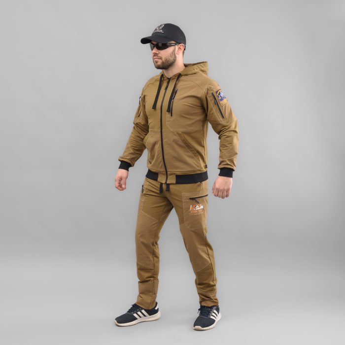 Костюм спортивний "EXTRAVEL" COYOTE (Трикотаж) - Зображення 2