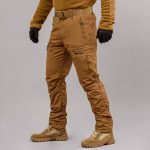 Штани "TRAVEL DEFENCE" COYOTE з ременем (Таслан + Мікрофліс) - Зображення 2