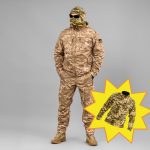 Комплект мілітарі "TRAVEL DEFENCE" 3 в 1 УКРПІКСЕЛЬ ММ14 (Таслан + Мікрофліс)