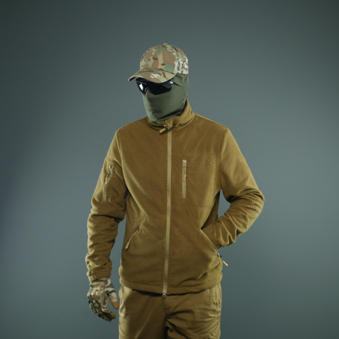 Тактична вітрозахисна флісова кофта Militex mod. 5 - Зображення 5