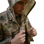 Пончо-дощовик із запаяними швами Kiborg Waterproof Мультикам - Зображення 5