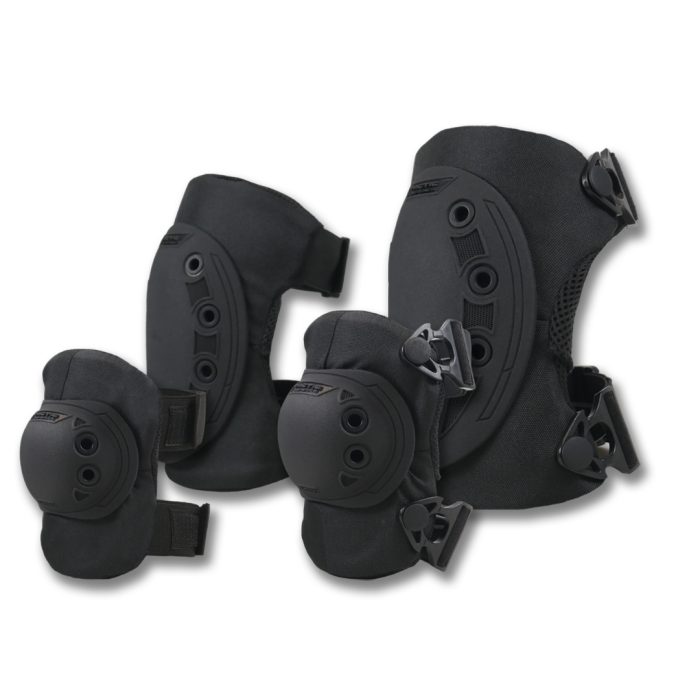Комплект чорних наколінників та налокітників - Зображення 1