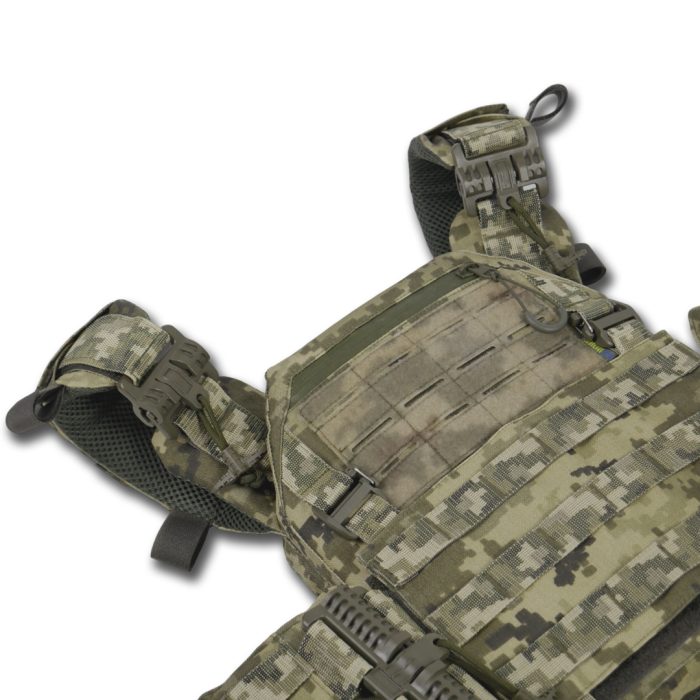 Бронезахист плитоноска Піксель Kiborg GU gen.2 - Зображення 2