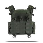 Плитоноска Kiborg GU Gen.2 + з'ємна панель для трьох магазинів Хакі - Зображення 2