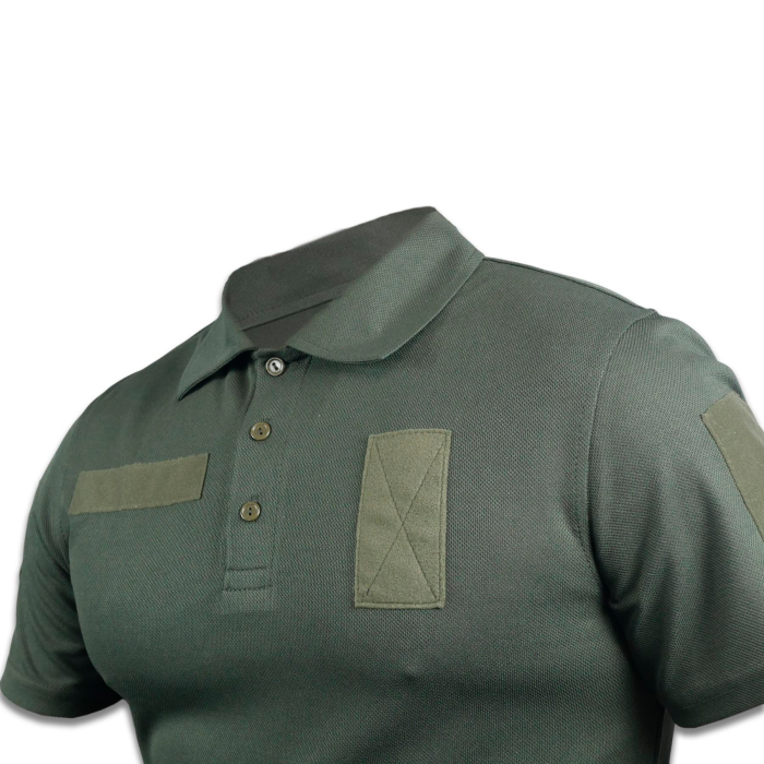 Тактична футболка поло олива Military (44р) - Зображення 3