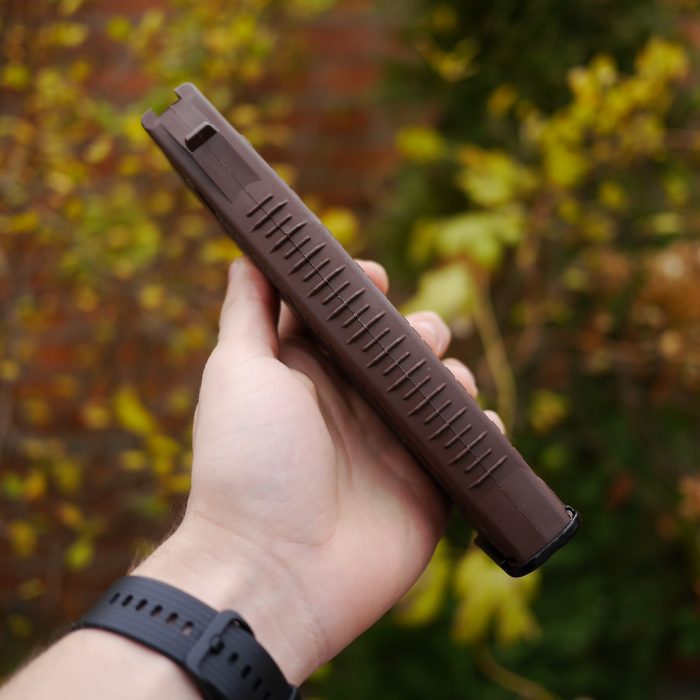 Магазин для АК коробчатий з вікном для контролю кількості заряду патронів коричневий - Зображення 8