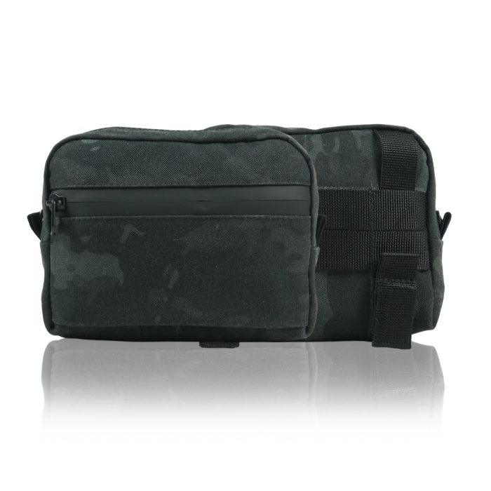 Утилітарний підсумок для малогабаритного спорядження (Чорний мультикам) - Зображення 4