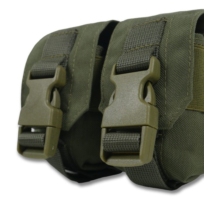 Підсумок під 2 гранати Kiborg GU Double Mag Pouch (Хакі) - Зображення 7