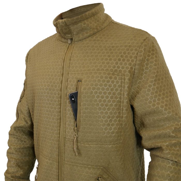 Флісова кофта койот Militex mod. 4 - Зображення 6