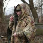 Спальний мішок-пончо 6в1 Multishelter Kiborg Multicam утеплений - Зображення 7
