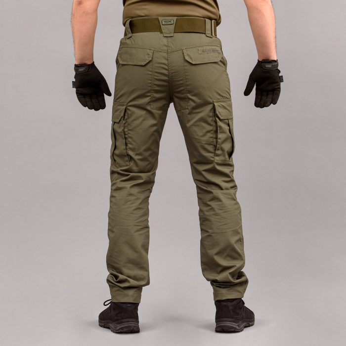 Штани тактичні "ARMY" OLIVE з ременем 5 см (Rip-Stop) - Зображення 3