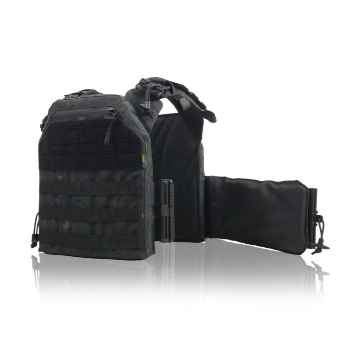 Плитоноска Kiborg GU gen.1 Чорний Мультикам - Зображення 2