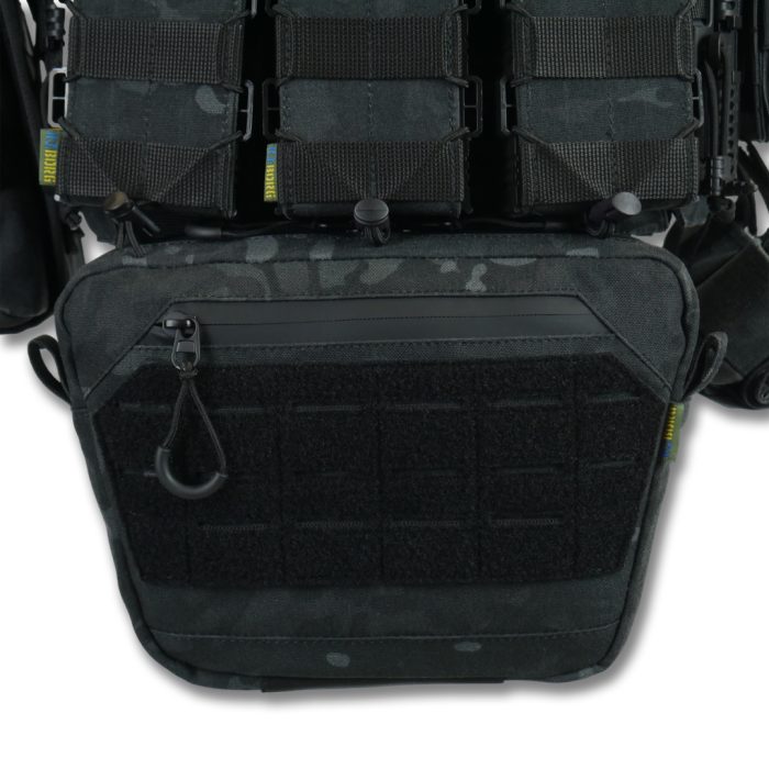 Комплект Kiborg Плитоноска GU gen.2 + 8 підсумків Чорний Мультикам - Зображення 6