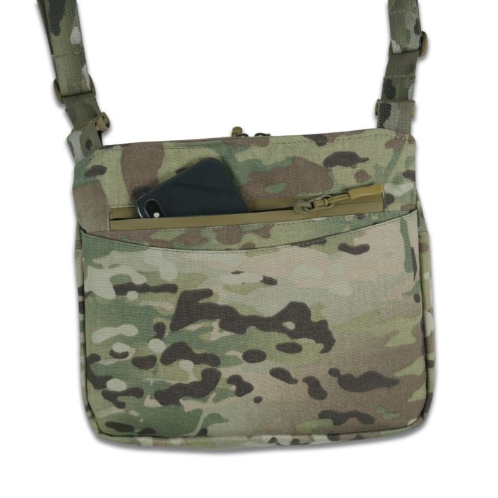 Тактична смарт-сумка через плече "Tactic city bag" Cordura original USA — Мультикам - Зображення 3