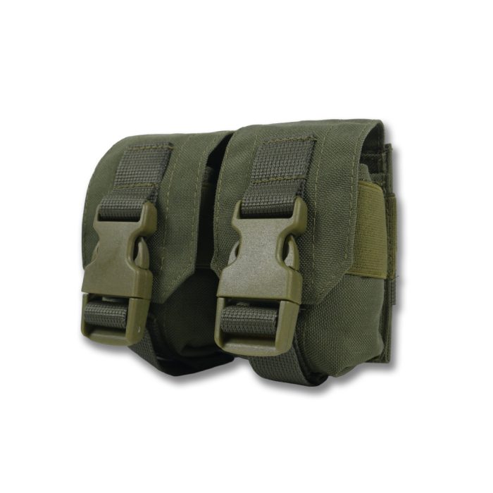 Підсумок під 2 гранати Kiborg GU Double Mag Pouch (Хакі) - Зображення 2