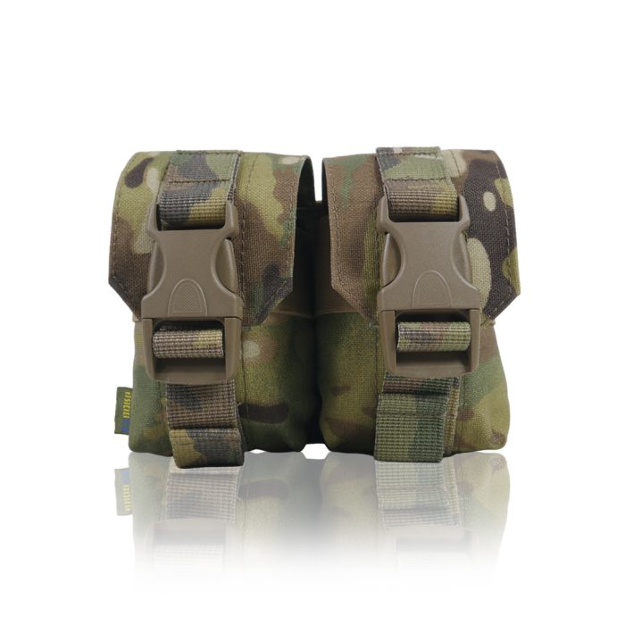 Підсумок під 2 гранати KIBORG GU Double Mag Pouch (Мультикам) - Зображення 2