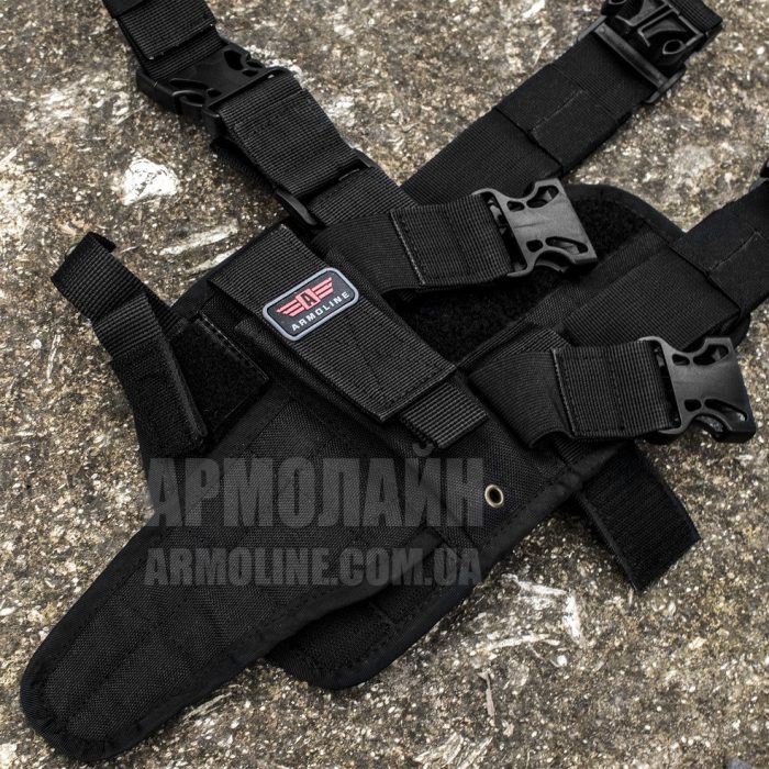 Кобура тактична "SCORPION PRO" BLACK (Cordura) - Зображення 3