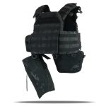 Комплект плитоноска Kiborg GU Gen.2 + 6 підсумків Чорний Мультикам - Зображення 7