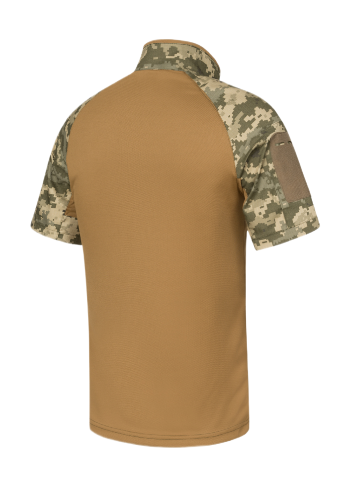 Тактична футболка убакс G4 Kiborg з коротким рукавом койот+піксель - Зображення 2
