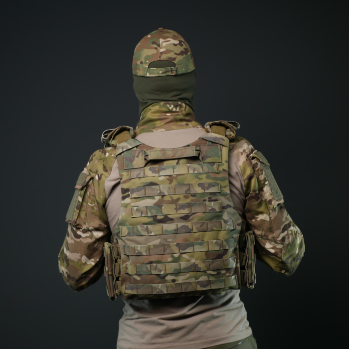 Бронежилет з збільшеною площею захисту Kiborg Modular X-1 (L) — Мультикам - Зображення 7