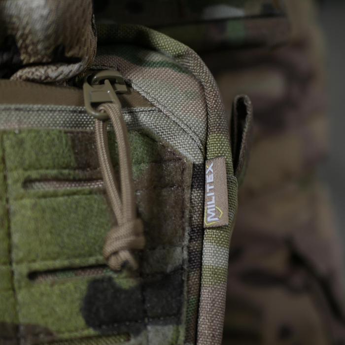 Сумка-напашник M Militex Cordura original USA Мультикам з NIR-просоченням - Зображення 10