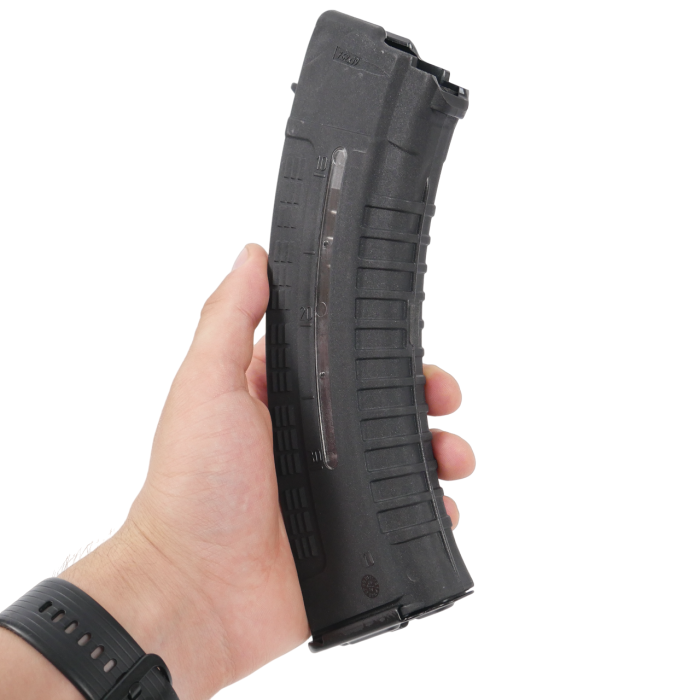 Магазин 7.62х39 з вікном для контролю кількості заряду патронів чорний - Зображення 3