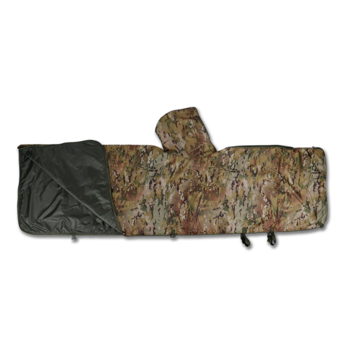 Спальний мішок-пончо 6в1 Multishelter Kiborg Multicam утеплений - Зображення 4