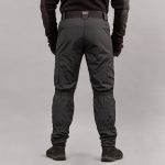 Штани "TRAVEL DEFENCE" BLACK з ременем (Таслан + Мікрофліс) - Зображення 3
