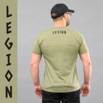 Футболка з принтом "LEGION" OLIVE (Бавовна) - Зображення 3