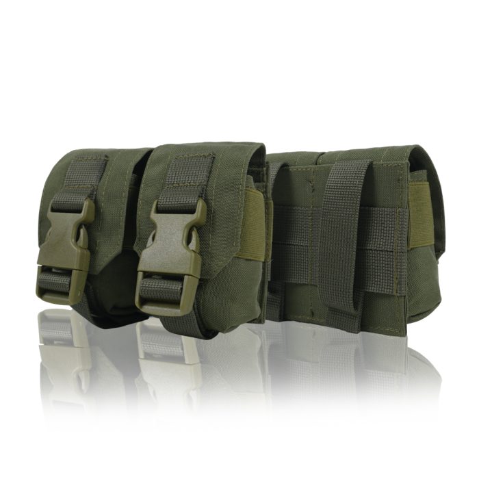 Підсумок під 2 гранати Kiborg GU Double Mag Pouch (Хакі) - Зображення 1