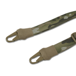 Двоточковий збройовий ремінь зі швидким регулюванням Multicam USA з металевими карабінами (2шт) - Зображення 4