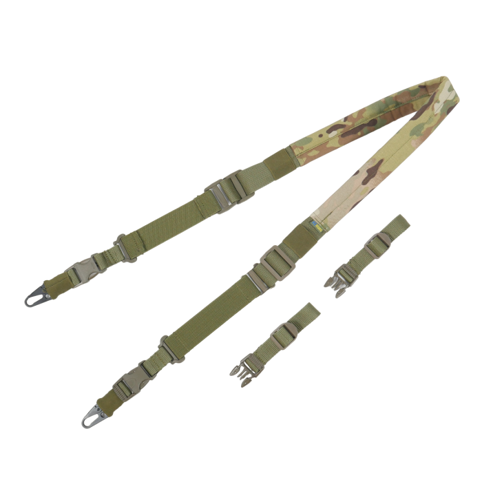 Ремінь 2-точковий Kiborg для АК,РПК Мультикам - Зображення 3